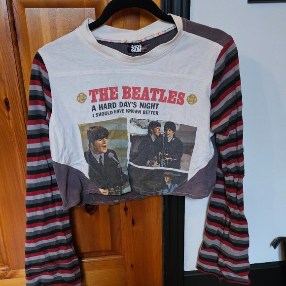 The Beatles - Hard Days Night Longsleeve (Unique!) - Picture 1 of 2